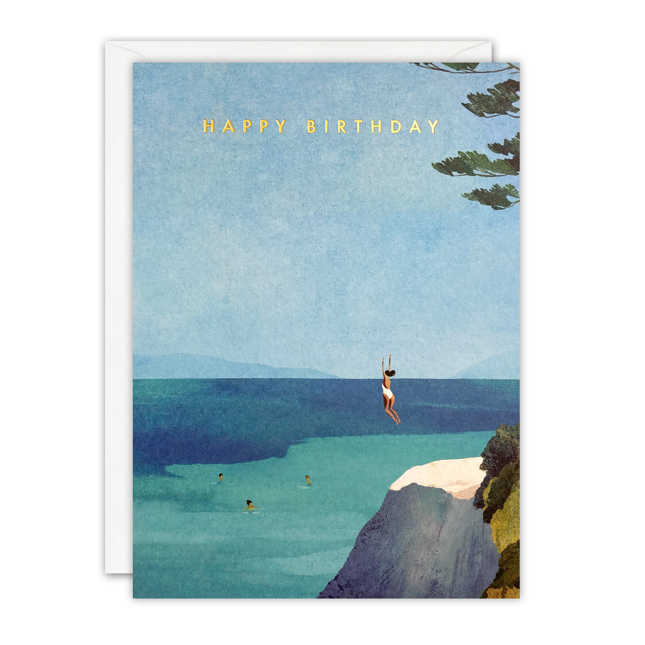 Leap Birthday Card by James Ellis