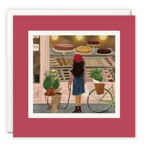 Patisserie Art Card by Rachel Victoria Hillis