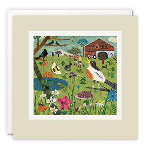 The Garden Art Card by Martin Haake