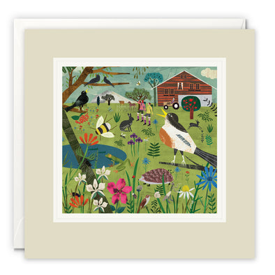 The Garden Art Card by Martin Haake