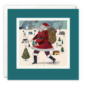 Santa Art Card by Martin Haake