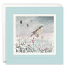 Winter Thrush Art Card by Tor Allen