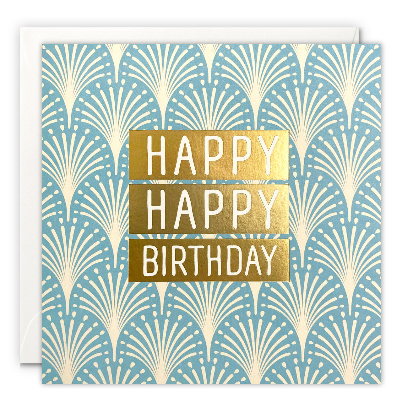 Happy Happy Birthday Deco Card by James Ellis