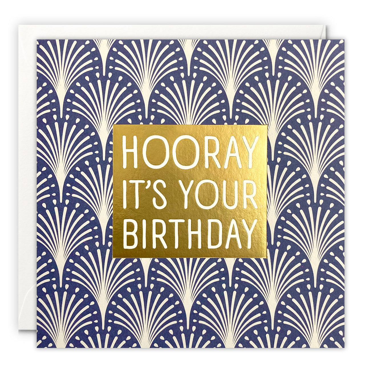 Hooray Birthday Deco Card by James Ellis