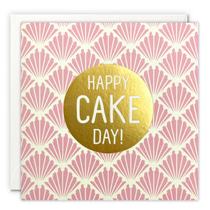 Happy Cake Day Deco Card by James Ellis