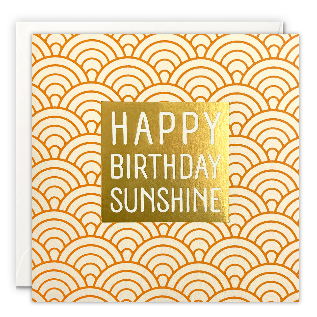 Happy Birthday Sunshine Deco Card by James Ellis