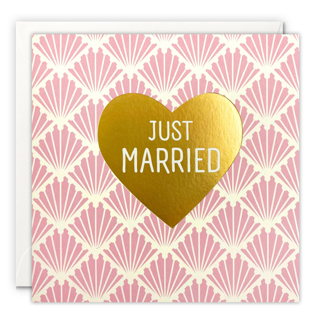 Just Married Deco Card by James Ellis