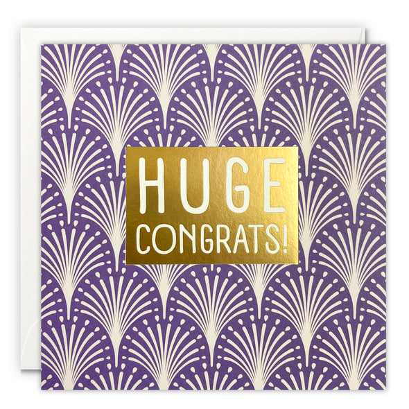 Huge Congrats Deco Card by James Ellis