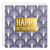 Happy Retirement Deco Card by James Ellis