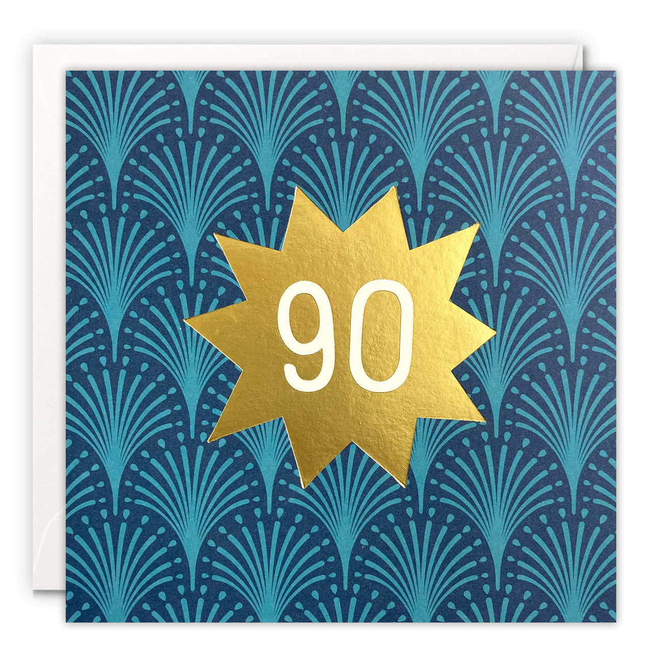 Age 90 Deco Card by James Ellis