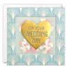 Wedding Day Card with Paper Confetti - Deco Shakies by James Ellis