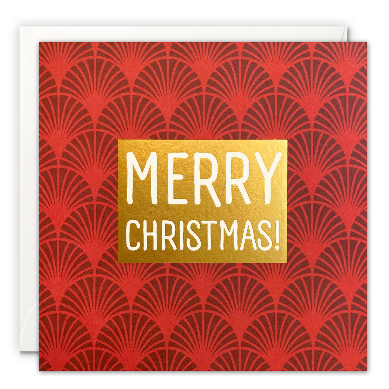 Merry Christmas Deco Card by James Ellis