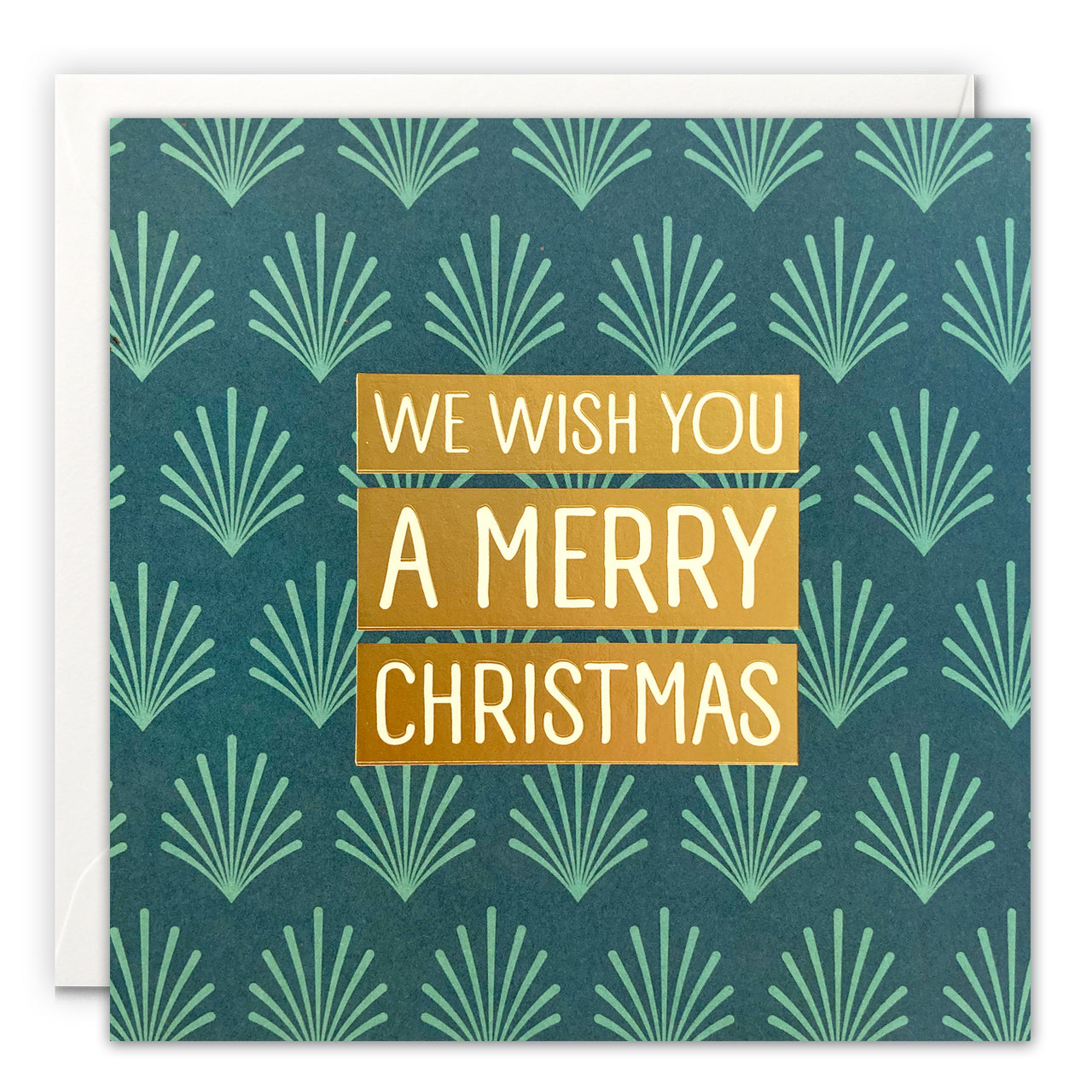 We Wish You a Merry Christmas Deco Card by James Ellis