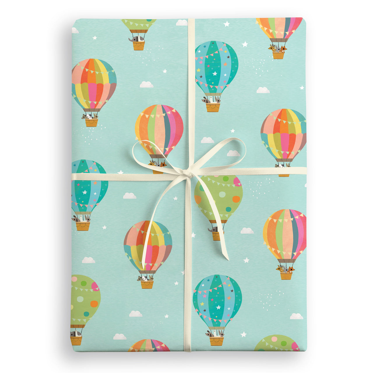 Hot Air Balloons Wrapping Paper by James Ellis