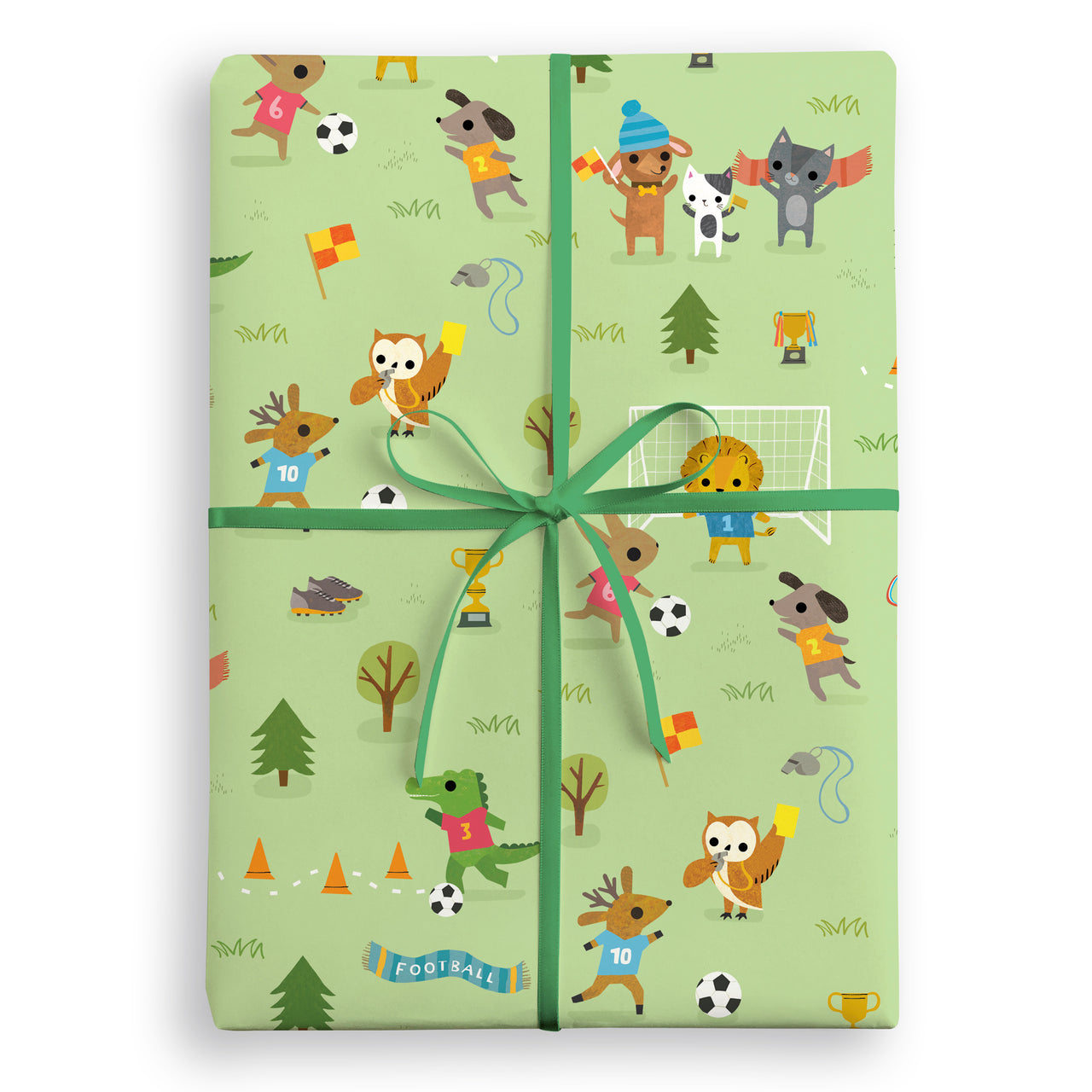 Football Wrapping Paper by James Ellis