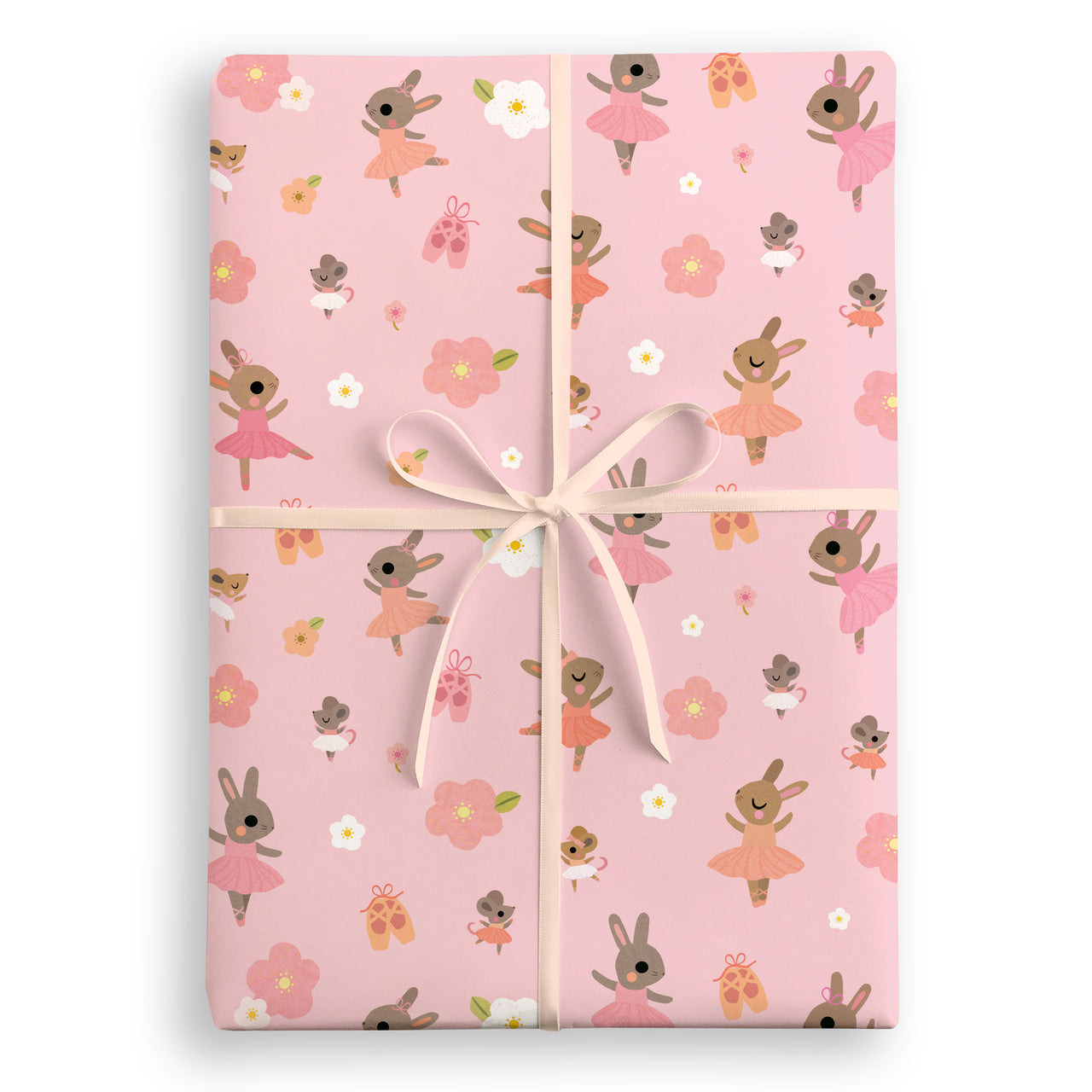 Ballet Bunnies Wrapping Paper by James Ellis