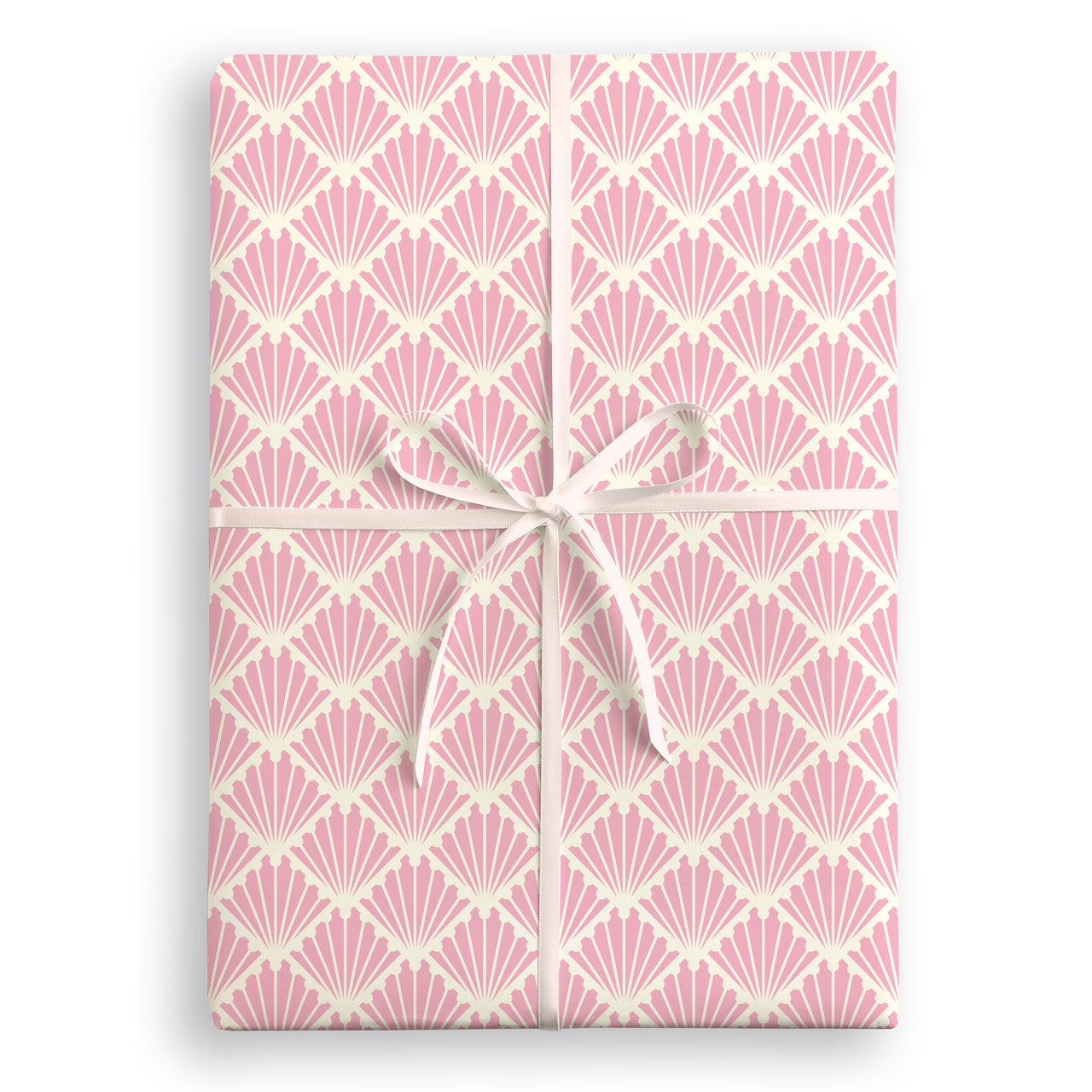 Pink Shells Deco Wrapping Paper by James Ellis