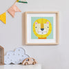 Lion Art Print by Sally Payne