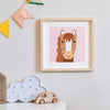 Horse Art Print by Sally Payne