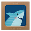 Shark Art Print by Sally Payne