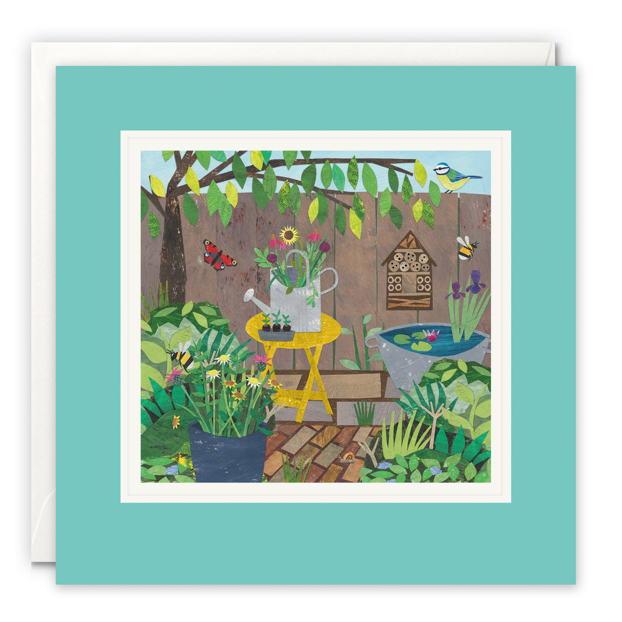 Eco Garden Art Card by Christina Carpenter